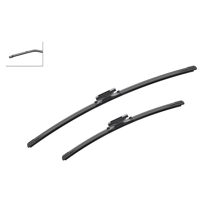 Viskerblade flatblade 650/475 mm til Citroën Fiat Opel Peugeot Toyota - Bosch