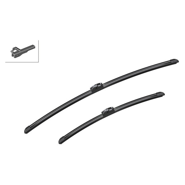 Viskerblade flade Aerotwin A523S 650/450 mm til BMW - Bosch