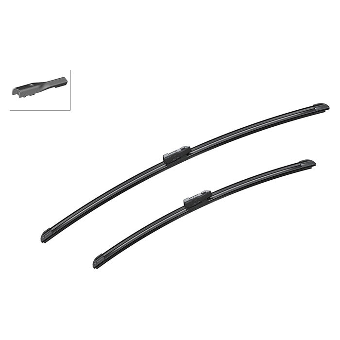 Viskerblade flade Aerotwin A621S 650/500 mm sæt - Bosch