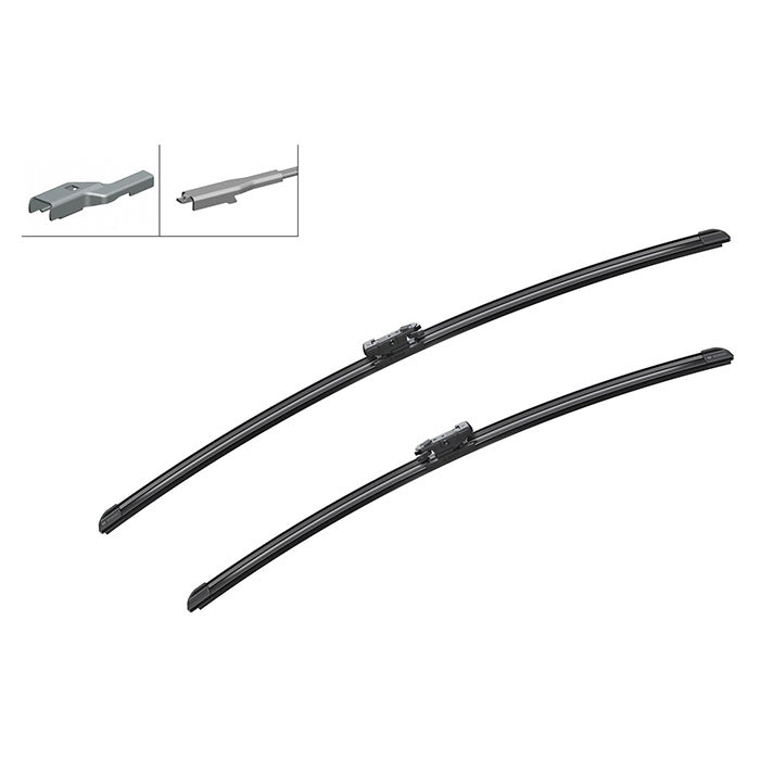 Viskerblade Aerotwin Flatblade A641S 725/625 mm sæt - Bosch