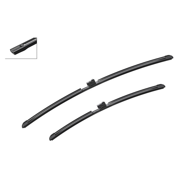 Viskerblade flade Aerotwin A727S 650/500 mm til Audi A8/Q8 - Bosch