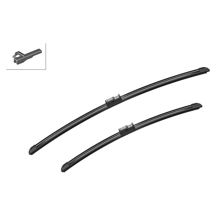 Viskerblade flade Aerotwin A936S 600/475 mm til Audi/Skoda/VW - Bosch