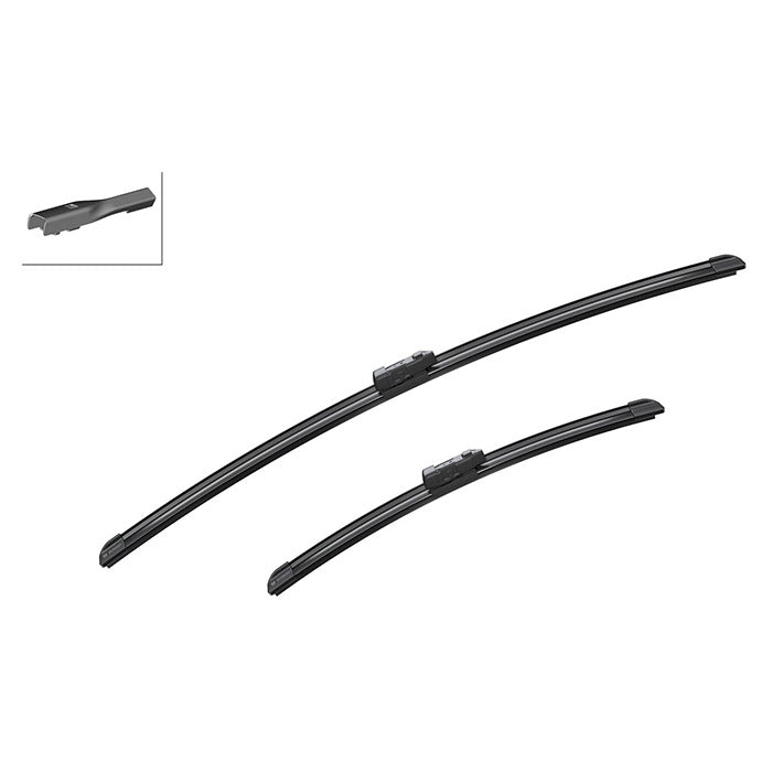 Viskerblade flade Aerotwin A945S 650/400 mm sæt - Bosch