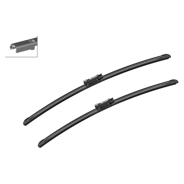Viskerblade flade Aerotwin A955S 600/570 mm til BMW (E60/E61/E63/E64) - Bosch