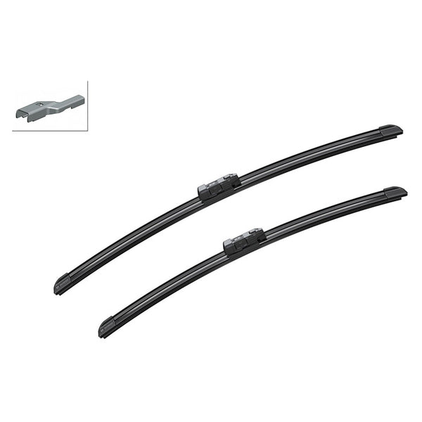 Viskerblade flade Aerotwin A974S 530/475 mm til Seat/VW - Bosch