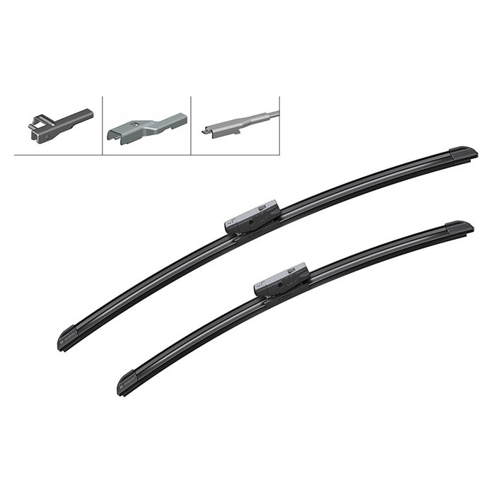 Viskerblade flade 530/450 mm AM460S MA2.1 til Mazda/Seat/VW - Bosch