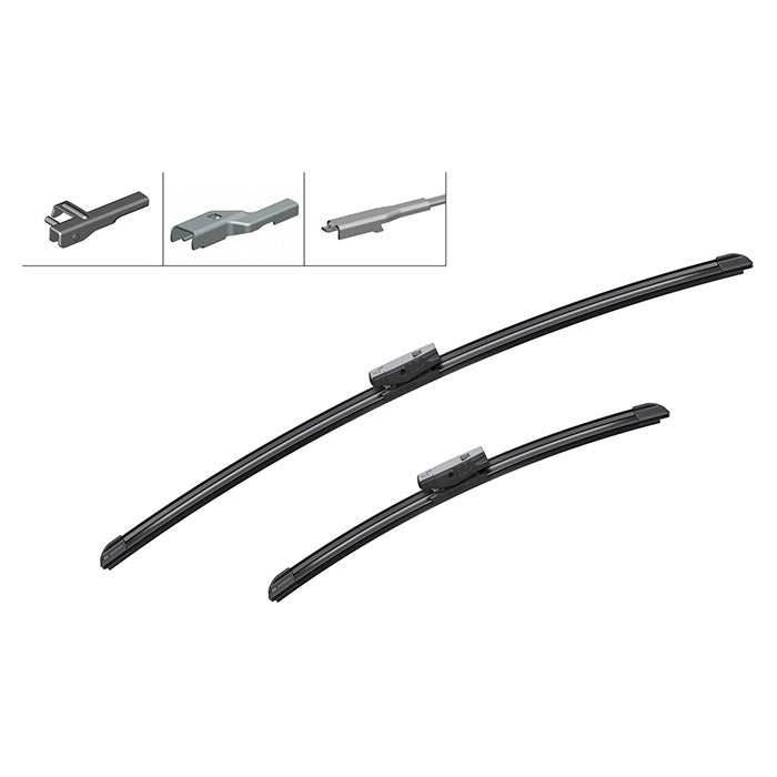 Viskersæt Aerotwin Multiclip AM468S 650/400 mm - Bosch