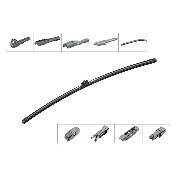 Viskerblad 600 mm Aerotwin Plus fladt viskerblad til universel montage - Bosch