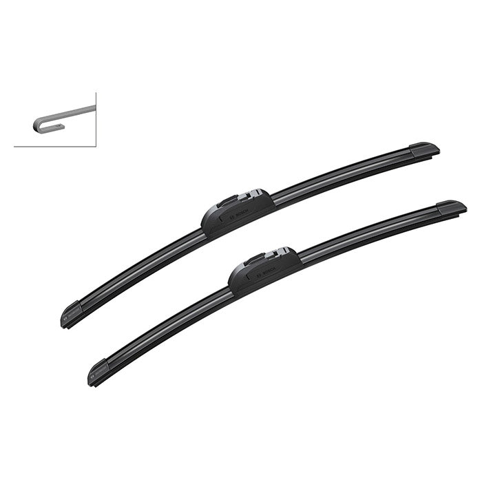 Viskerblade 450 mm fladt sæt - AeroTwin Retro fit AR450S, Bosch