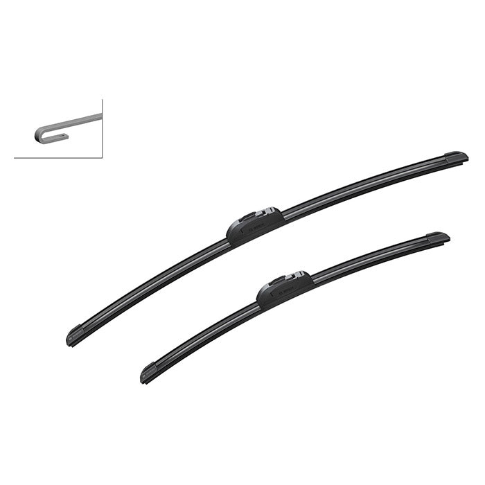 Viskerblade flade AeroTwin Retro fit AR607S 600/475 mm - Bosch