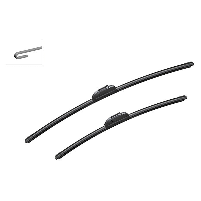 Viskerblade flade sæt 600/475 mm til Jaguar S‑Type/XJ - Bosch