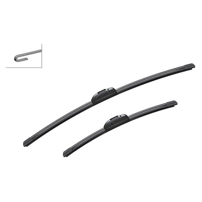 Viskerblade flade 600/400 mm AR612S til Hyundai i20/i10 - Bosch