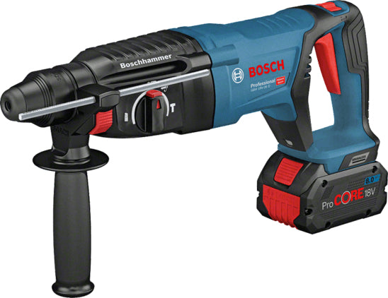 Bosch GBH 18V-26 D Professional Roterende hammer Intet batteri 18V 2.5Joule