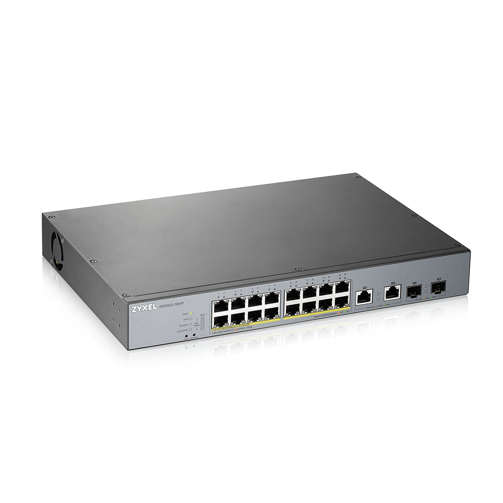 Zyxel GS1350-18HP Switch 16-porte Gigabit PoE+