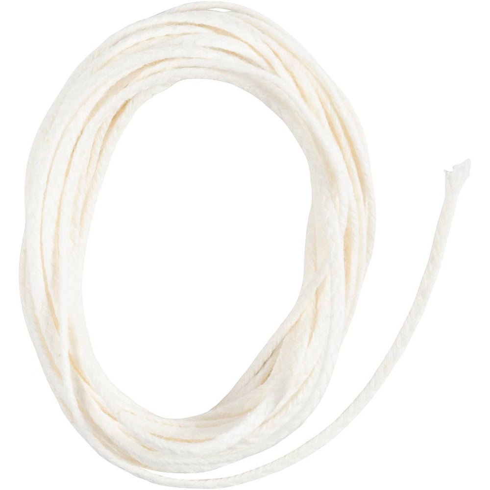 Væge til stearin, Passer til støbelys på 50-70 mm i diam. , 100 g, 3 m/ 1 pk.