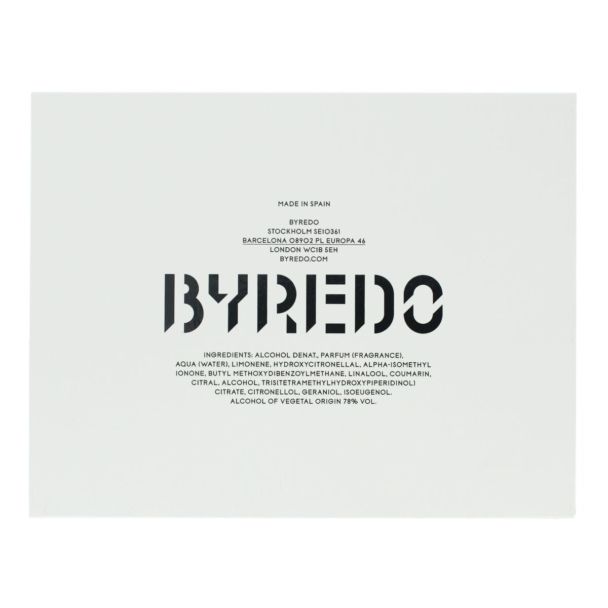 Unisex parfume Byredo BAL D'AFRIQUE EDP 100 ml