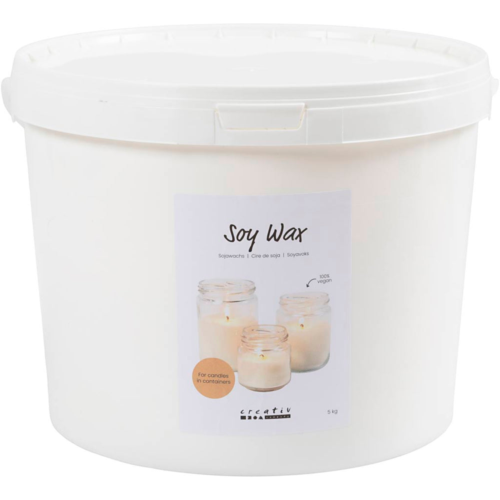 100% Vegansk Soyavoks i Flager - 5 kg