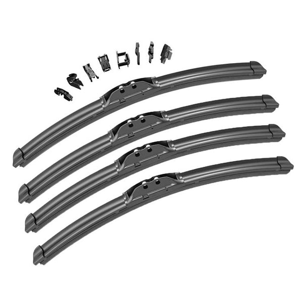 Viskerblade sortimentspakke 60 stk - universal størrelser, Tüv-testet kvalitet, AirDynamic