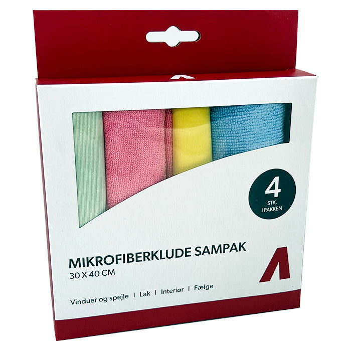 Mikrofiberklude - 4 stk - avant