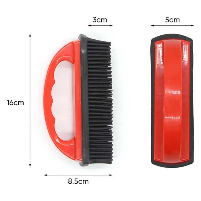 Hundehårsbørste til tekstiler og bil - gummibørste til fjernelse af kæledyrshår - dewitte