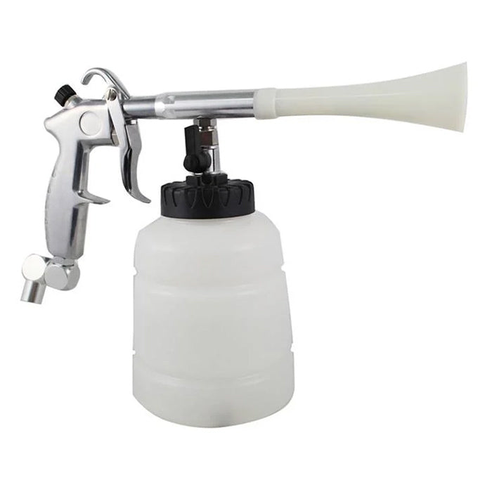 Trykluftspistol til bilrengøring med beholder - De Witte