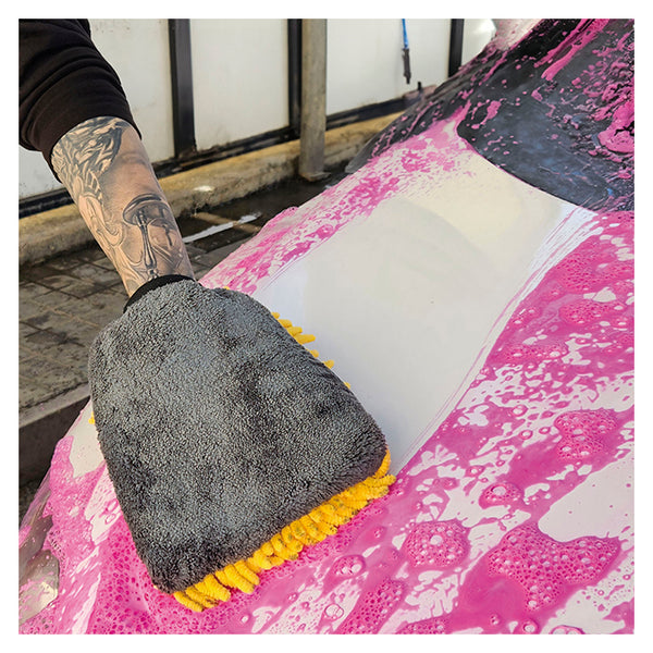 Mikrofiber vaskehandske 26x18 cm - skånsom bilvask, Billionaire