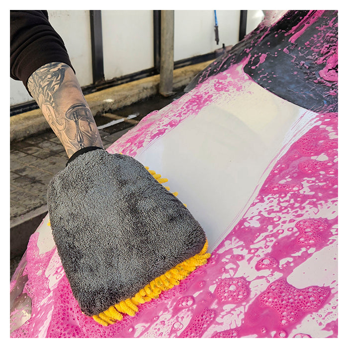 Mikrofiber vaskehandske 26x18 cm - skånsom bilvask, Billionaire