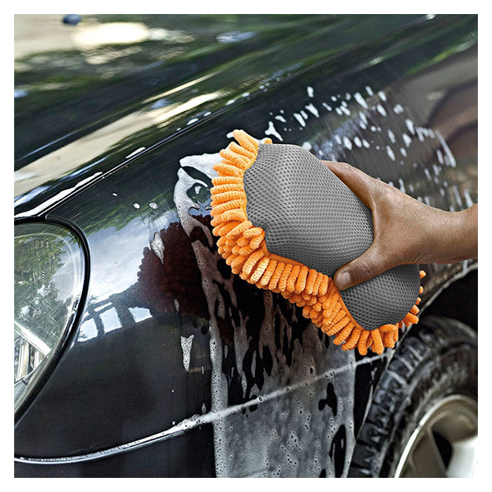 Mikrofiber svamp til bil 23x12 cm, net til dybderens - Billionaire