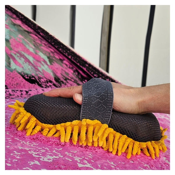 Mikrofiber svamp til bil 23x12 cm, net til dybderens - Billionaire