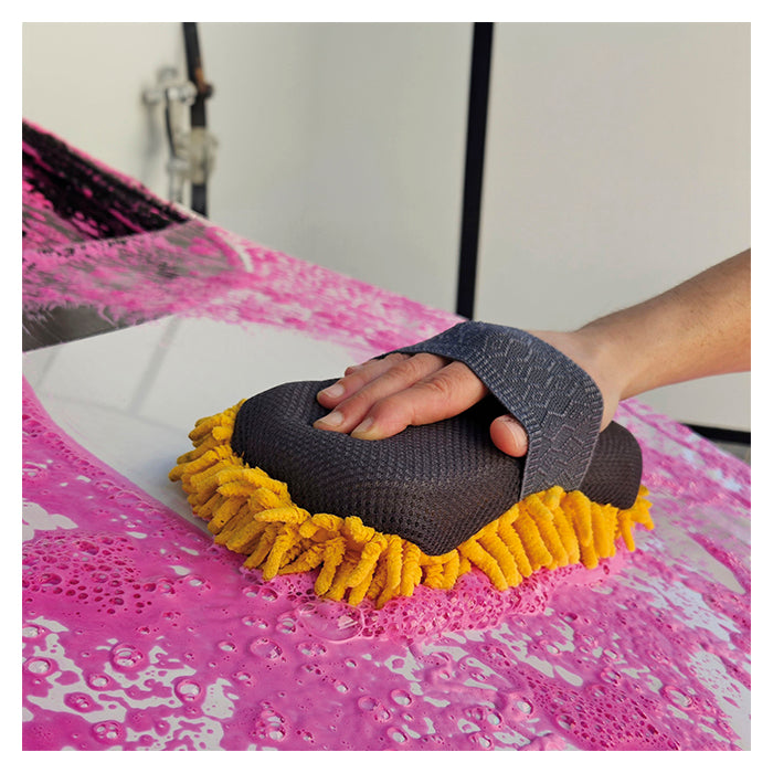 Mikrofiber svamp til bil 23x12 cm, net til dybderens - Billionaire