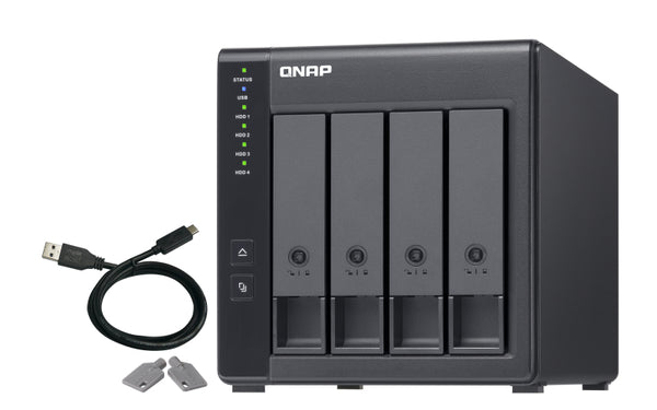QNAP TR-004 Harddisk-array 0TB 4bays