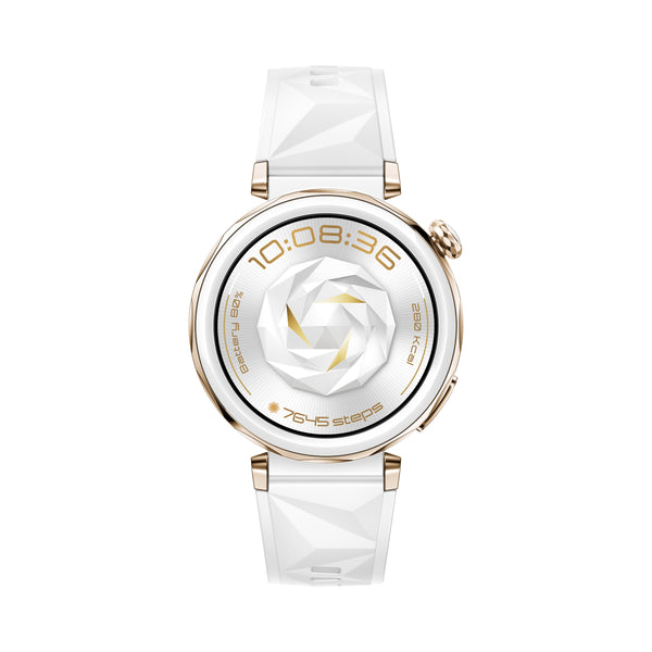 Huawei WATCH GT5 Pro 42mm 3,35 cm (1.32) AMOLED Digital 466 x 466 pixel Hvid GPS (satellit)
