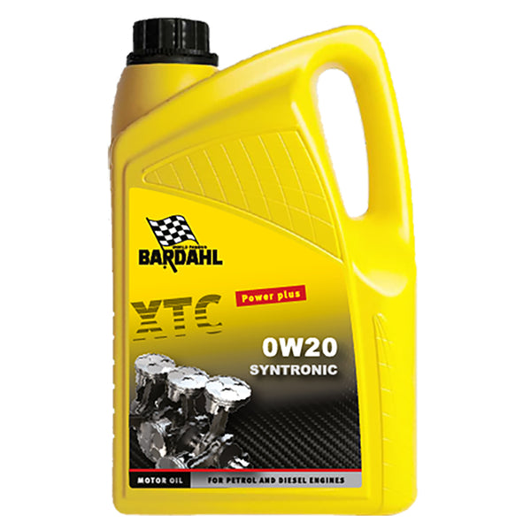 Motorolie 0W20 fuldsyntetisk 5L - Bardahl