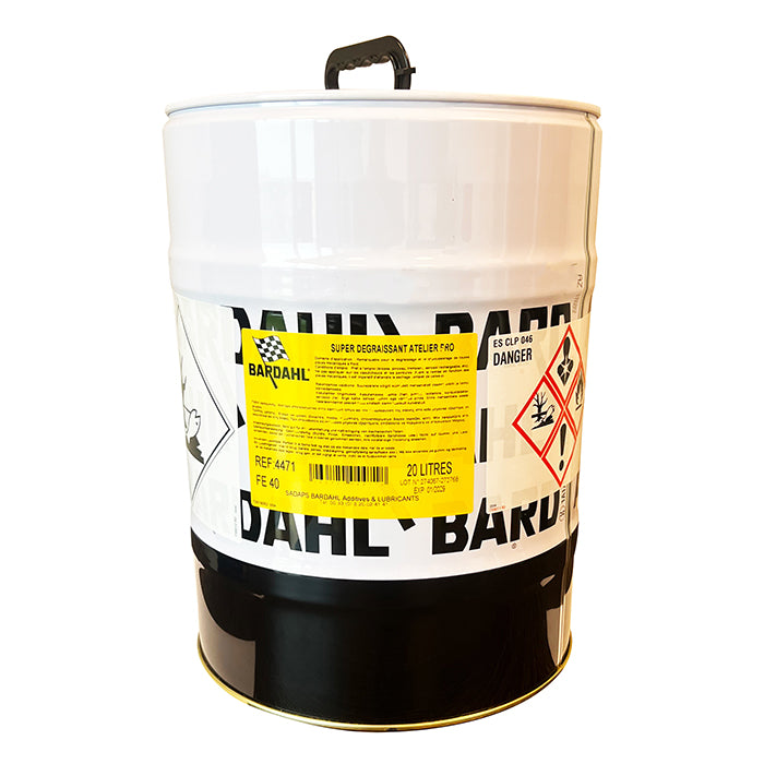 Bremserens og affedter 20 L - Bardahl