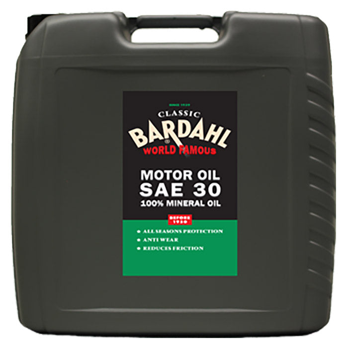 Motorolie SAE30 20 Ltr Singlegrade Classic - Bardahl