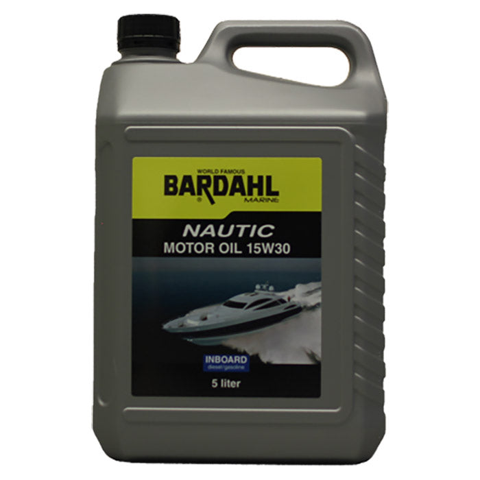 Motorolie 15W30 Nautic Inboard 5L til både - Bardahl
