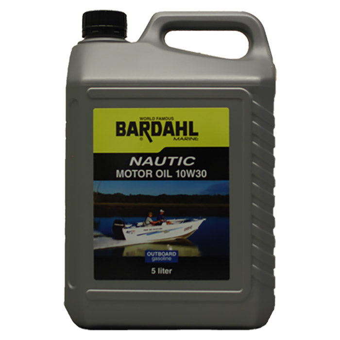 Motorolie 10W30 Nautic Outboard 5L til 4-takts påhængsmotor - Bardahl