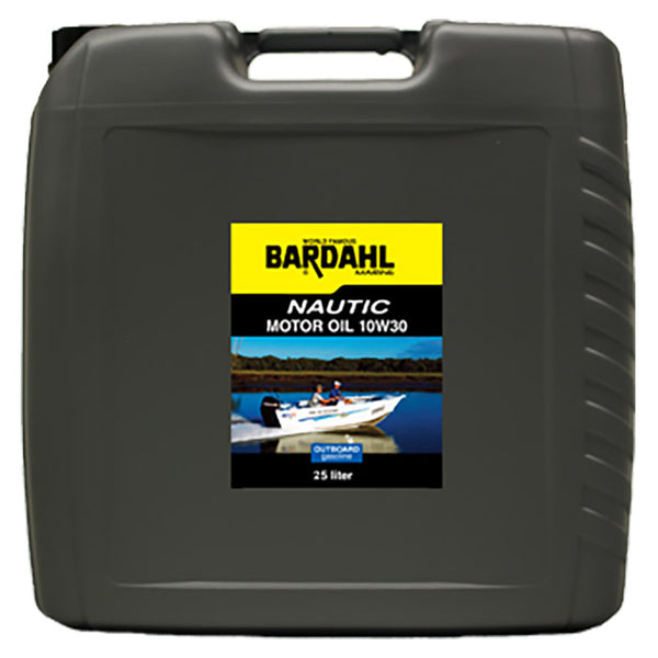 Motorolie 10W30 Nautic Outboard 25L til 4-takts påhængsmotor Bardahl