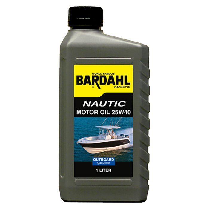 Motorolie 1L 25W-40 Nautic Outboard til 4-takts både Bardahl