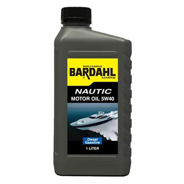 Motorolie 5W40 fuldsyntetisk 1 Ltr til benzin/diesel - Bardahl