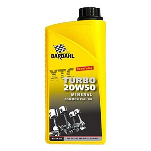 Motorolie 1 L XTC 20W-50 Turbo til benzin/diesel/LPG Bardahl