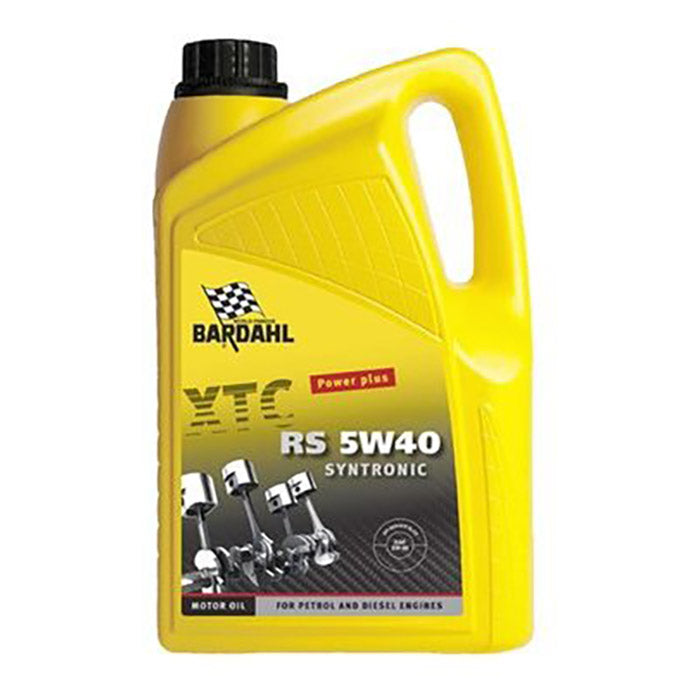 Motorolie 5W40 fuldsyntetisk 5L til biler og varevogne - Bardahl