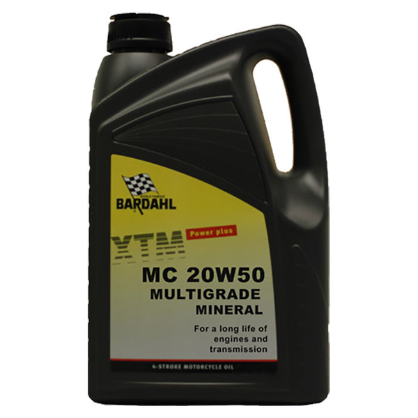 Motorolie 20W-50 SG Multigrade XTM 5 Ltr - Bardahl