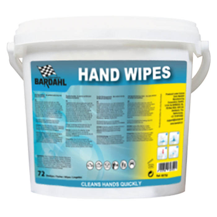 Håndrensservietter i spand 100 stk - Bardahl