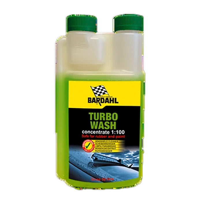Sprinklervæske koncentrat 500 ml 1:100 - fjerner trafikfilm & insekter, skåner lak/gummi. Bardahl