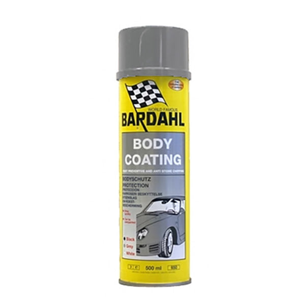 Bodycoating grå 500 ml - rust- og stenslagsbeskyttelse, holdbar finish - Bardahl
