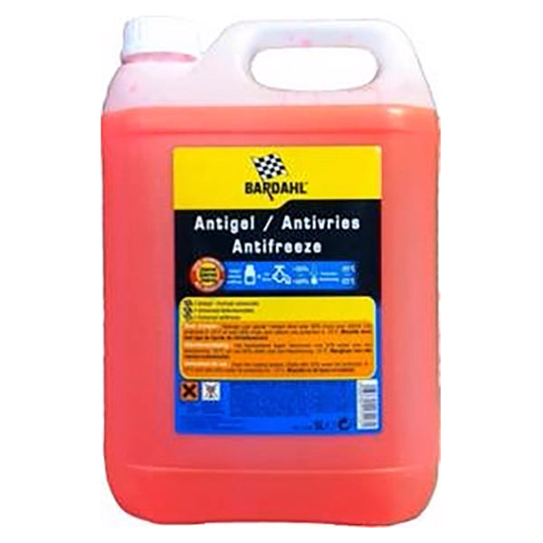 Kølervæske koncentrat rød 5 L Type D til biler & lastvogne - Bardahl