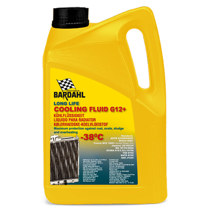 Kølervæske rød G12 -35° 5 Ltr Bardahl