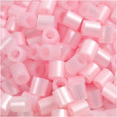 Rørperler 5x5 mm Rosa Perlemor, 1100 stk.