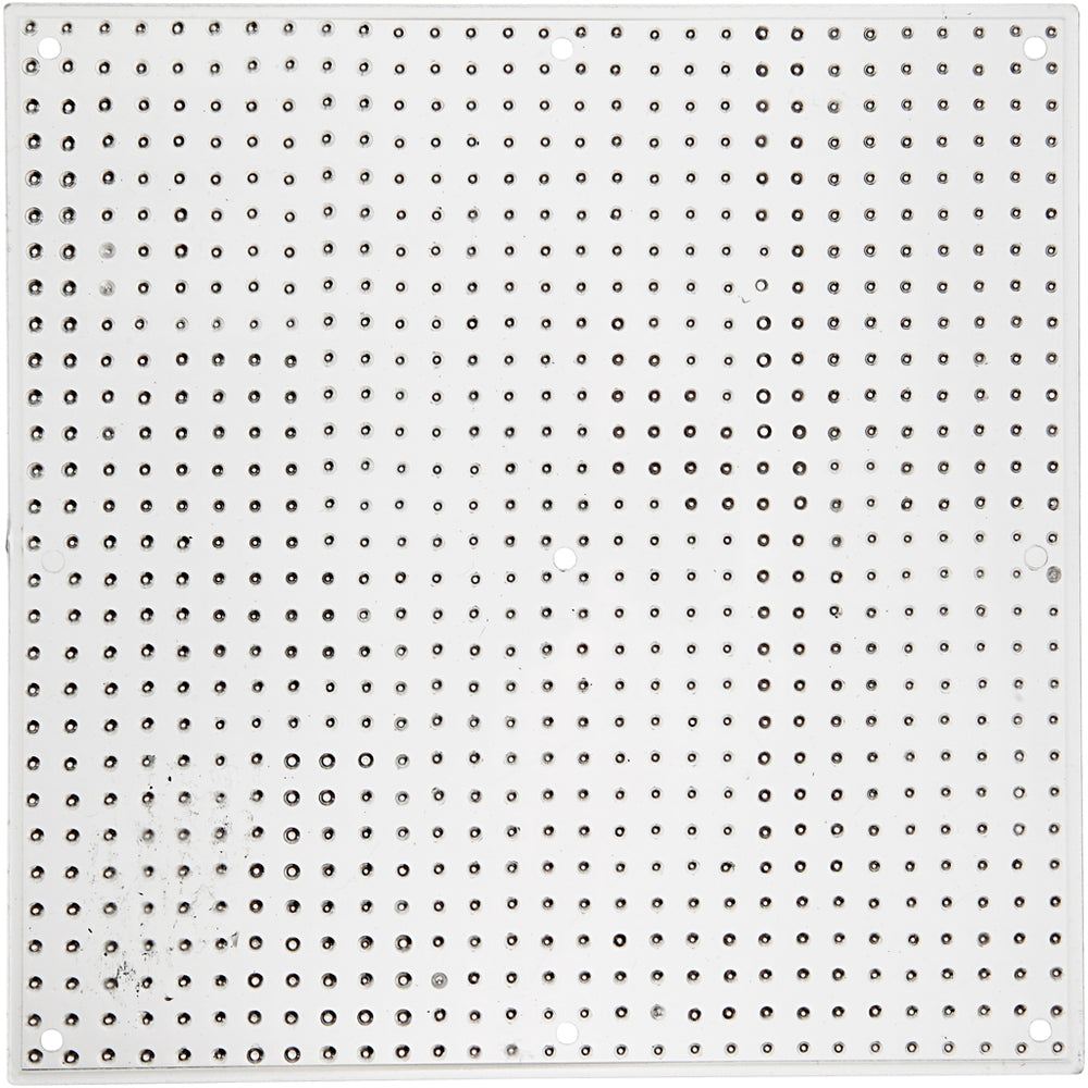 Perleplade, stor firkant, str. 14,5x14,5 cm, medium, 10 stk./ 1 pk.